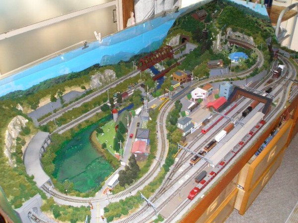 鉄道模型レイアウト紹介２－１．地方ローカル線ジオラマ 支線
